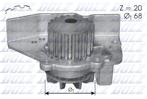 Dolz INDUSTRIAS Pompa wodna INDUSTRIAS C118
