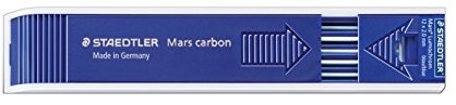 Staedtler Refill Mars Lumo farb chrom, etui z 12 farbminen, niebieski 204-3