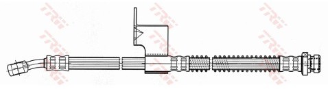 TRW Przewód hamulcowy elastyczny PHD621