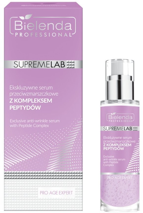 Bielenda Bielenda SupremeLab Ekskluzywne Serum Przeciwzmarszczkowe z Kompleksem Peptydów 30g 5902169037413