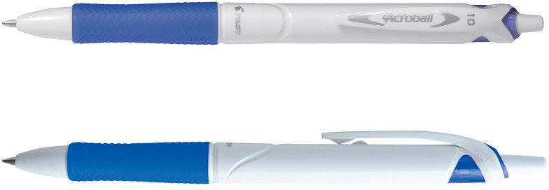 Pilot Długopis Acroball M white niebieski p10 PIBAB15M-WLL-BG