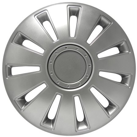 Carpoint 2211 kołpaki ozdobne silberstone przysłony  4-częściowy zestaw, 41 cm (16) 2211101