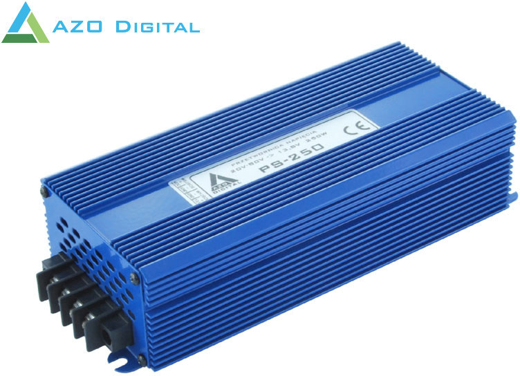 Azo Digital Przetwornica napięcia 30÷80 VDC / 13.8 VDC PS-250-12V 250W IZOLACJA GALWANICZNA (4PRZ8012PS250)