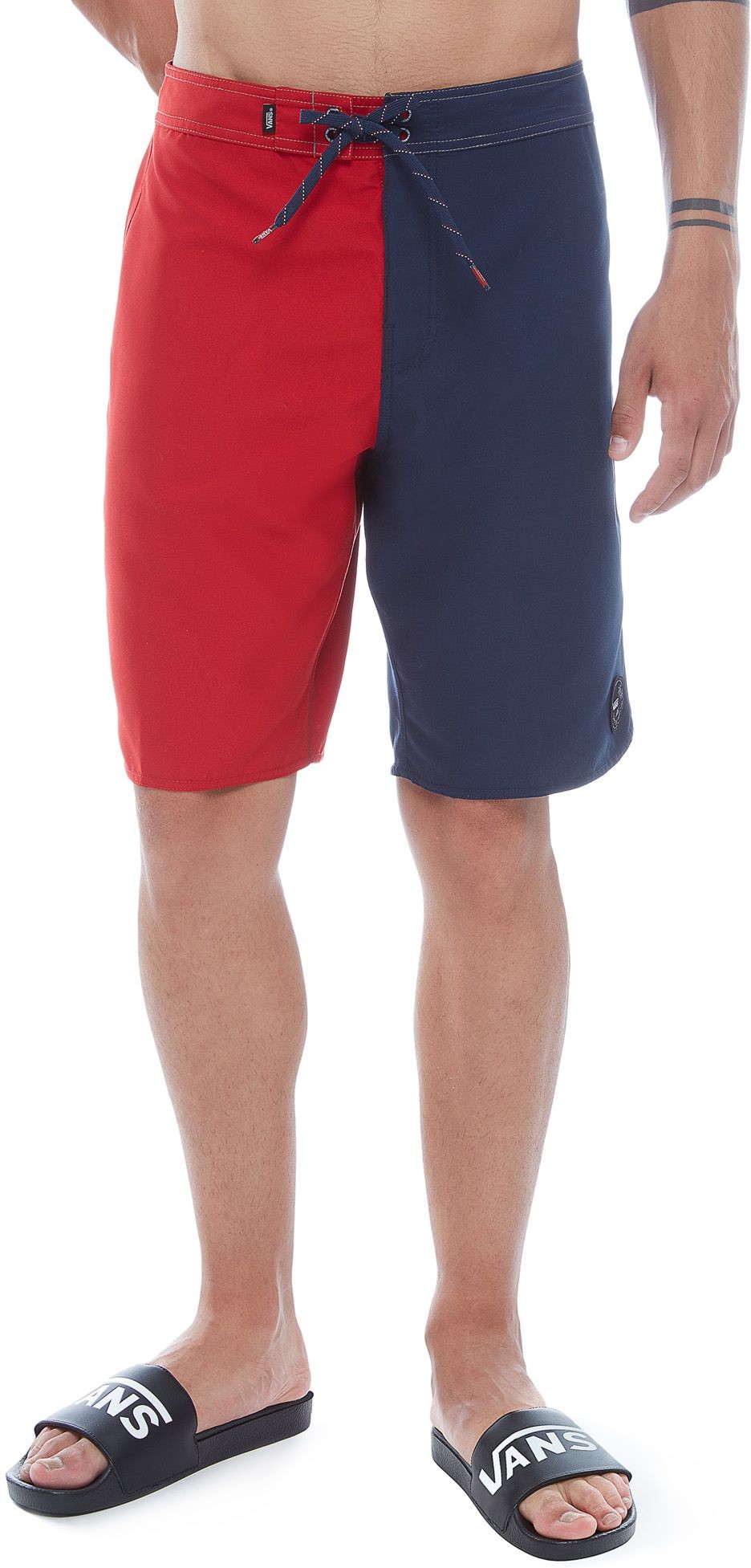 Vans szorty kąpielowe mięske PRIME II BOARDSHORTS Dress Blues/Red