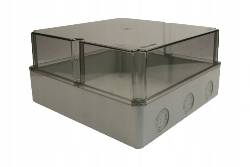 Puszka Bs 340x340x160 pokrywa przeźroczysta IP66
