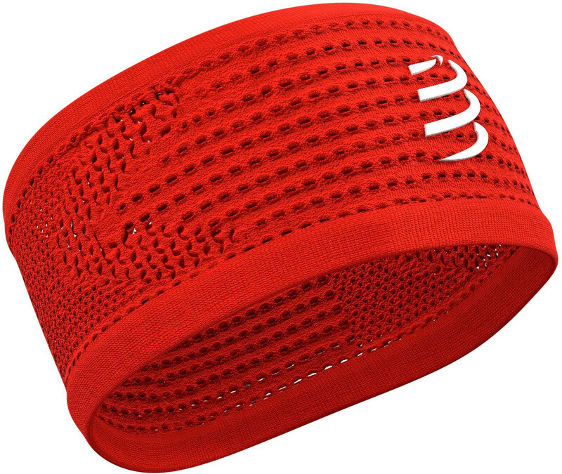 Compressport On/Off Opaska, red One Size 2020 Czapki, daszki do biegania 24007127