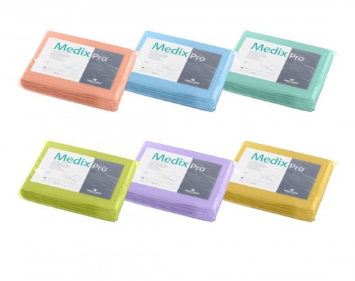 MedixPro Medix Pro Prześcieradło bibułowo-foliowe 77cm x 210cm 5szt MORELOWY 32-0009
