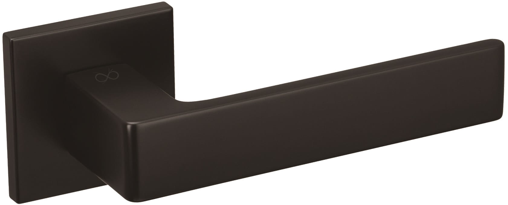 Infinity line KLAMKA APOLLO FIT NA ROZECIE KWADRATOWEJ KOLOR CZARNY KAF B00