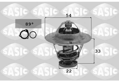 SASIC Termostat, środek chłodzący 3306078