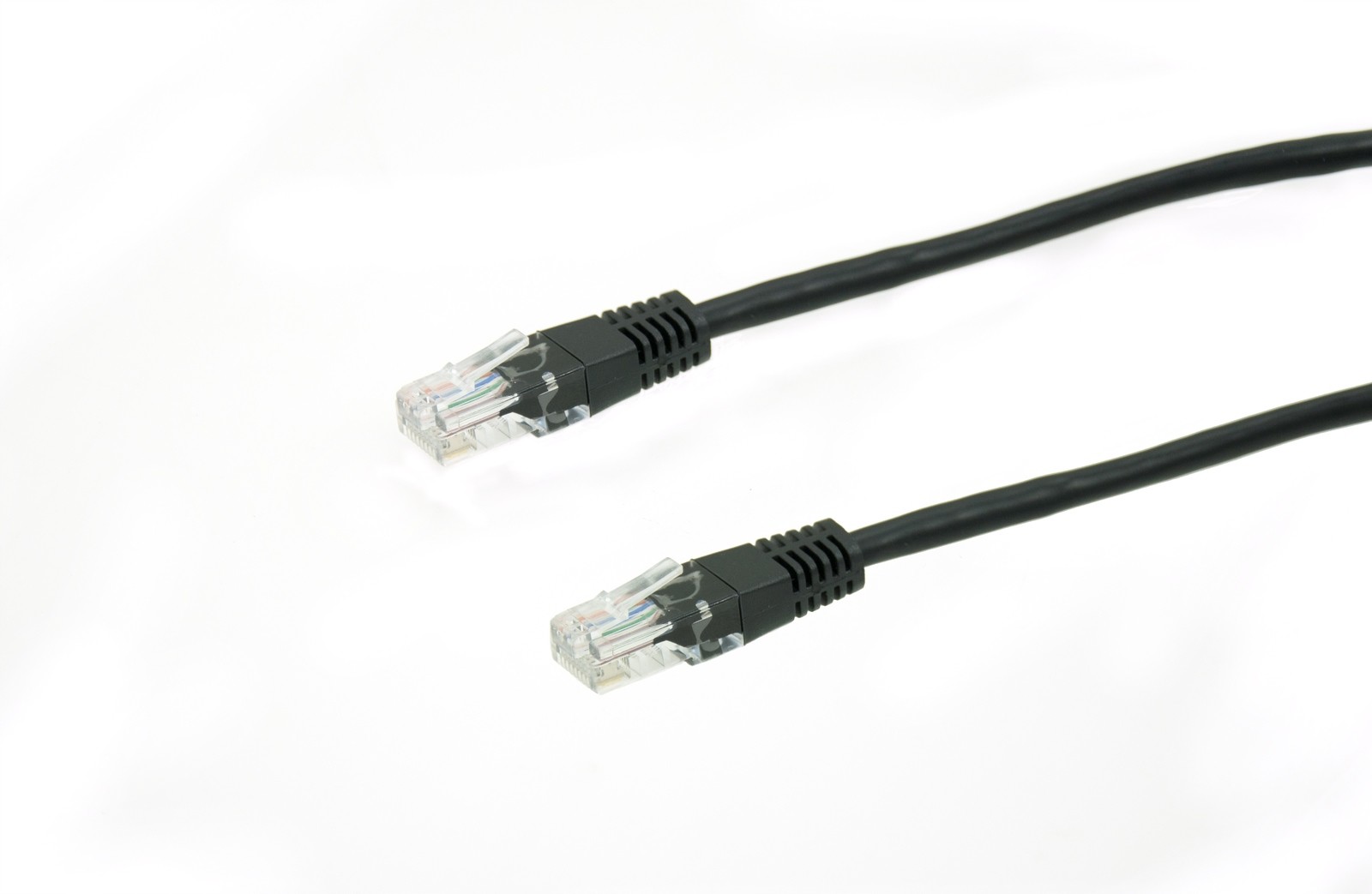 Patchcord U/utp CAT5e 5M czarny