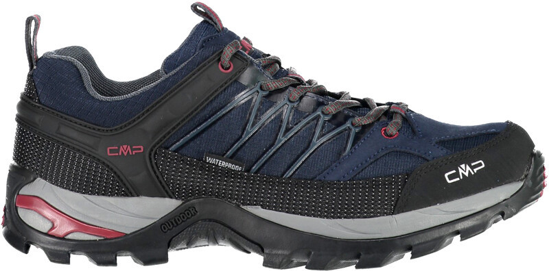 CMP Campagnolo Campagnolo Rigel WP Buty trekkingowe Low Mężczyźni, czarny/niebieski EU 43 2021 Buty turystyczne 3Q54457-62BN-43