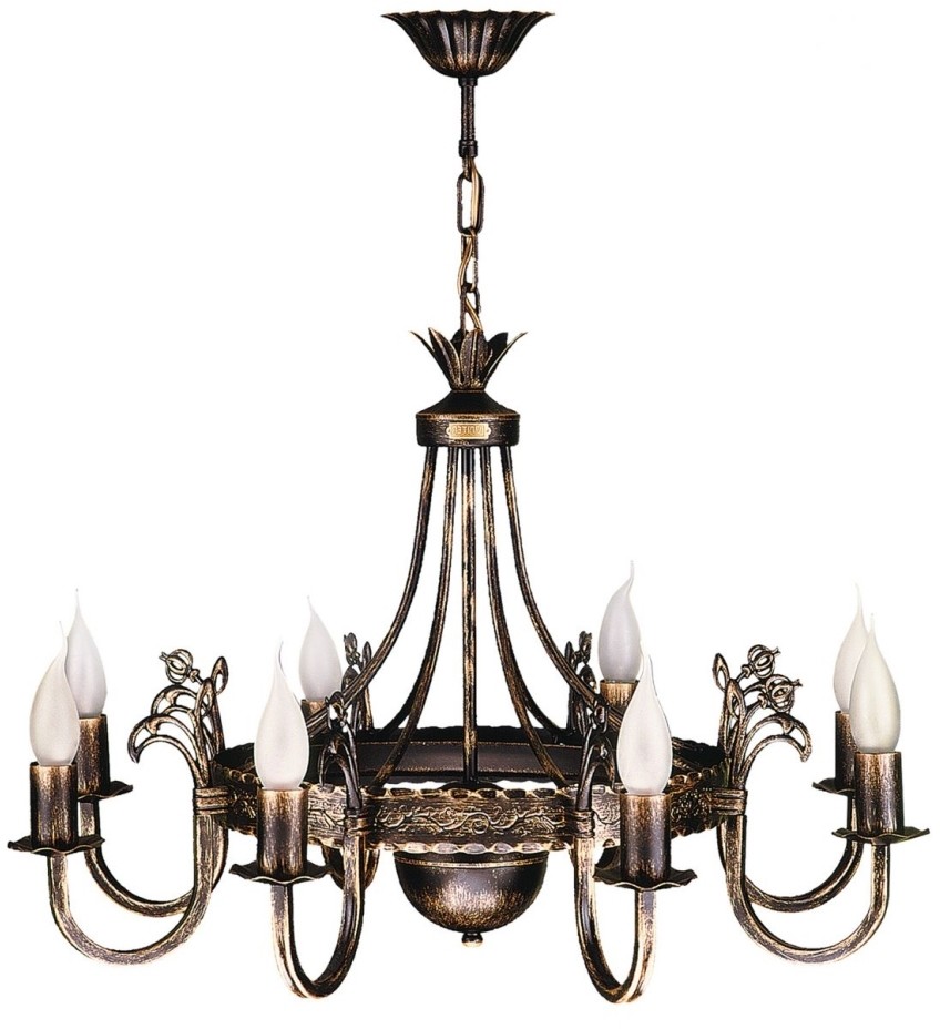 Jupiter 225 - KO 8 - Lampa wisząca KORONA 8xE14/40W/230V