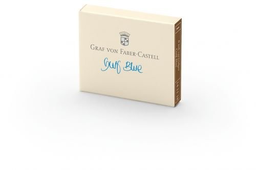 Graf von Faber-Castell Wkłady atramentowe Gulf Blue 141118