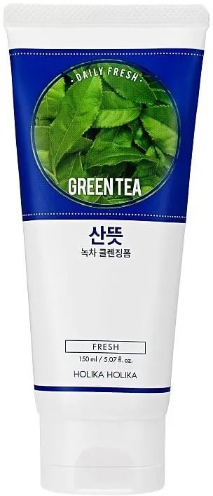 HOLIKA HOLIKA Holika Holika Daily Fresh Green Tea Cleansing Foam 150ml oczyszczająca pianka z zieloną herbatą