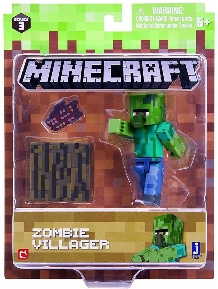 Tm Toys Minecraft Seria 3 Zombie Villager