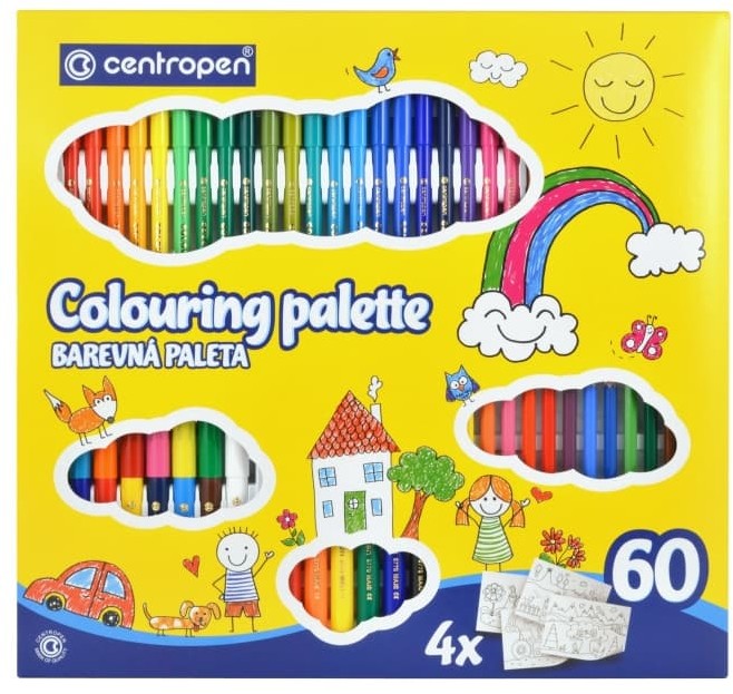 CENTROPEN ZESTAW ART PIŚMIENNICZYCH MAŁEGO MALARZA 