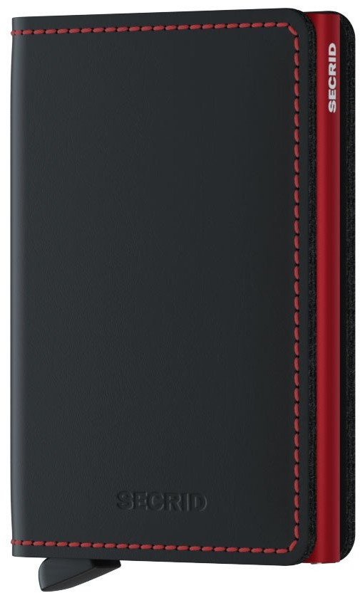 Secrid Portfel ochrona RFID Slimwallet Secrid - matte black / red