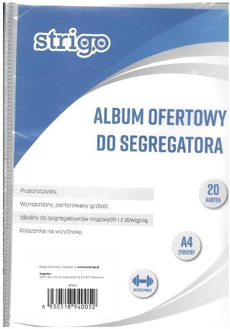 Strigo Album ofertowy A4 koszulek STRIGO