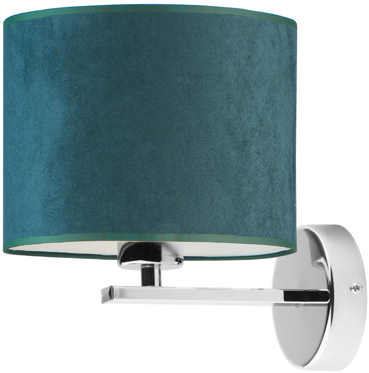 LYSNE Lampka na ścianę z abażurem MEDELIN VELVET 888902V/3