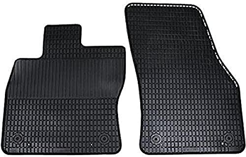 Volkswagen Volkswagen 1S1061501 041 gumowe dywaniki 2 x dywaniki gumowe na każdą pogodę z napisem, nie do e-up, czarne 1S1061501041