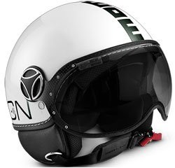 MOMO Design Fighter Classic błyszczący biały/czarny 00801230, MO-00801230