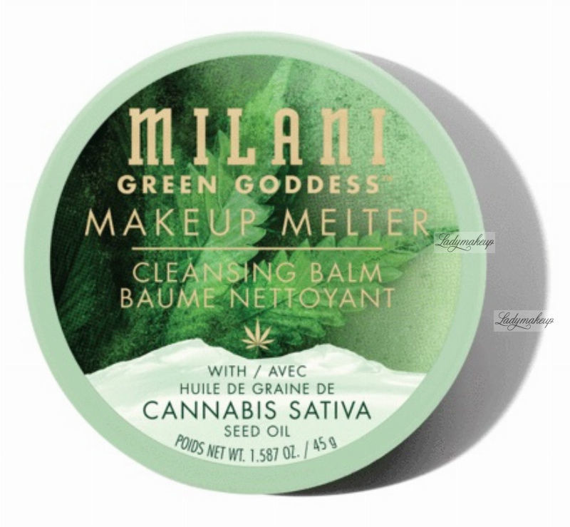 Milani MILANI - GREEN GODDESS MAKEUP MELTER CLEANSING BALM - Balsam do demakijażu i oczyszczania twarzy - 110 - 45 g