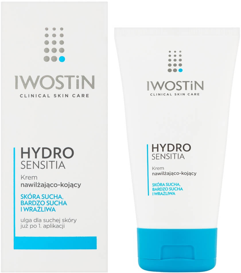 Iwostin Hydro Sensitia, krem najwilżająco-kojący, 150ml
