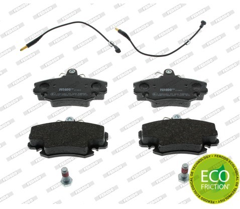 FERODO (FEDERAL-MOGUL) Zestaw klocków hamulcowych, hamulce tarczowe (FEDERAL-MOGUL) FDB845
