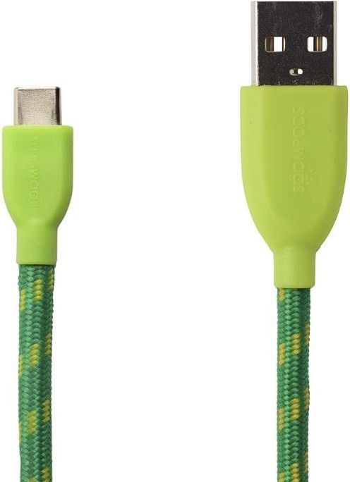 Kabel USB Boompods Boompods USB-C to USB-A Retro Cable 1,0 m green C2USB-GRN