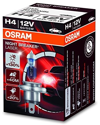 Osram Cool Blue Intense H4, 64193 CBI, 12 V, składane pudełko 64193NBL