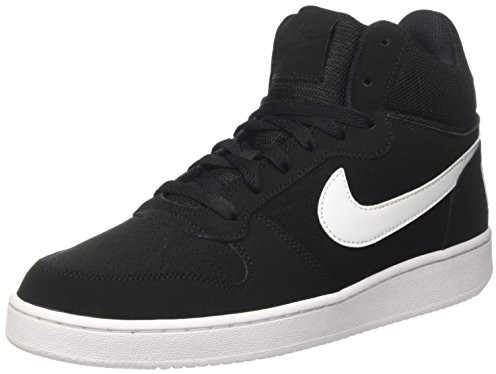 Nike Court Borough Mid męskie buty do koszykówki, kolor: czarny (Black / White), rozmiar: 43 838938-010