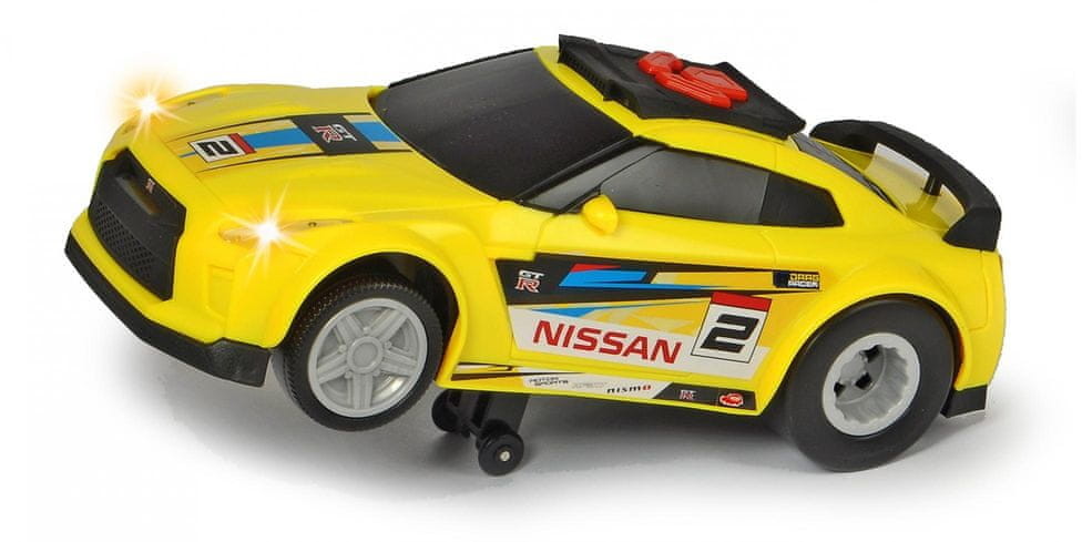 Dickie samochód Nissan GT R podnośnik 25 cm