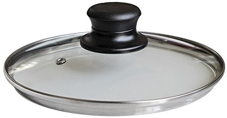 Krüger gl28r szklaną pokrywką 28 cm rubin, szkło, przezroczyste, 28 x 28 x 4 cm GL 28 R
