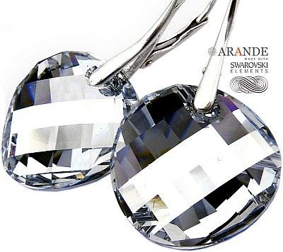 Swarovski Najnowsze Kolczyki Twist Comet Srebro