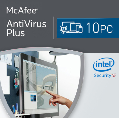 McAfee Antivirus Plus 2018 10 Urządzeń