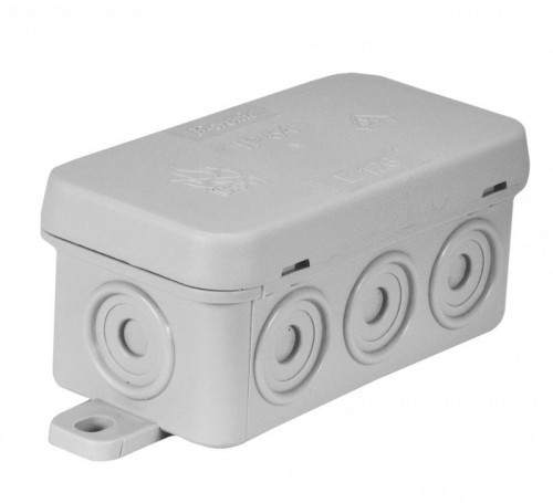 Simet Puszka naścienna Fastbox N8, 39x89x42mm z dławicą zintegrowaną, samozatrzaskowa, IP54 83008002 FASTBOX N8 39X89X42
