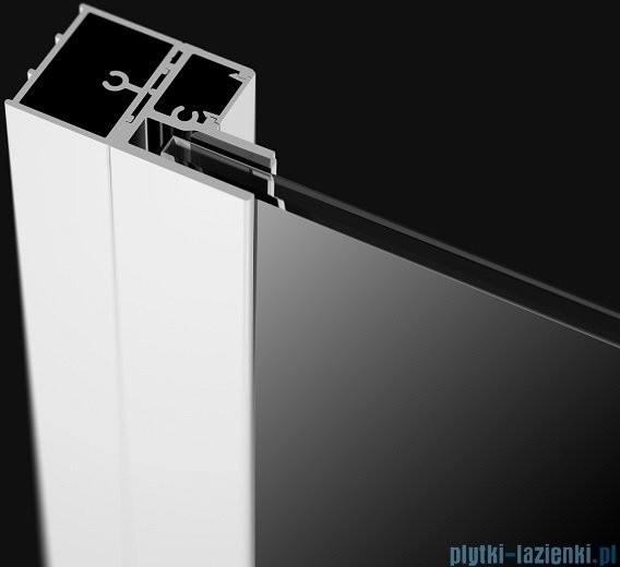 Radaway Profil U poszerzający Nes + 20 mm chrom P01-276200001