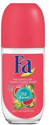 Fa FA_Island Vibes Fiji Dream Antiperspirant Roll-on antyperspirant w kulce Watermelon Ylang Ylang Scent 50ml
