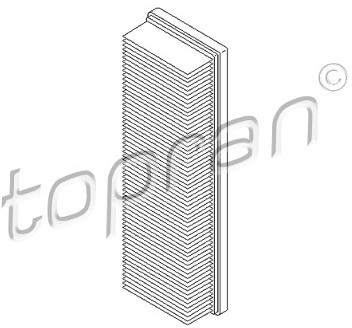 TOPRAN Filtr powietrza 721 009 721 009