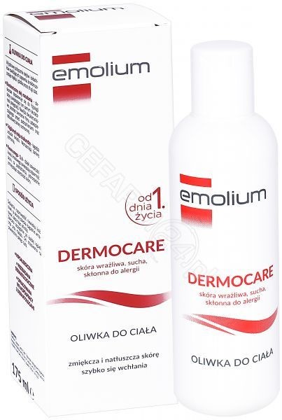 Emolium DERMOCARE Oliwka do ciała 175 ml 7072849