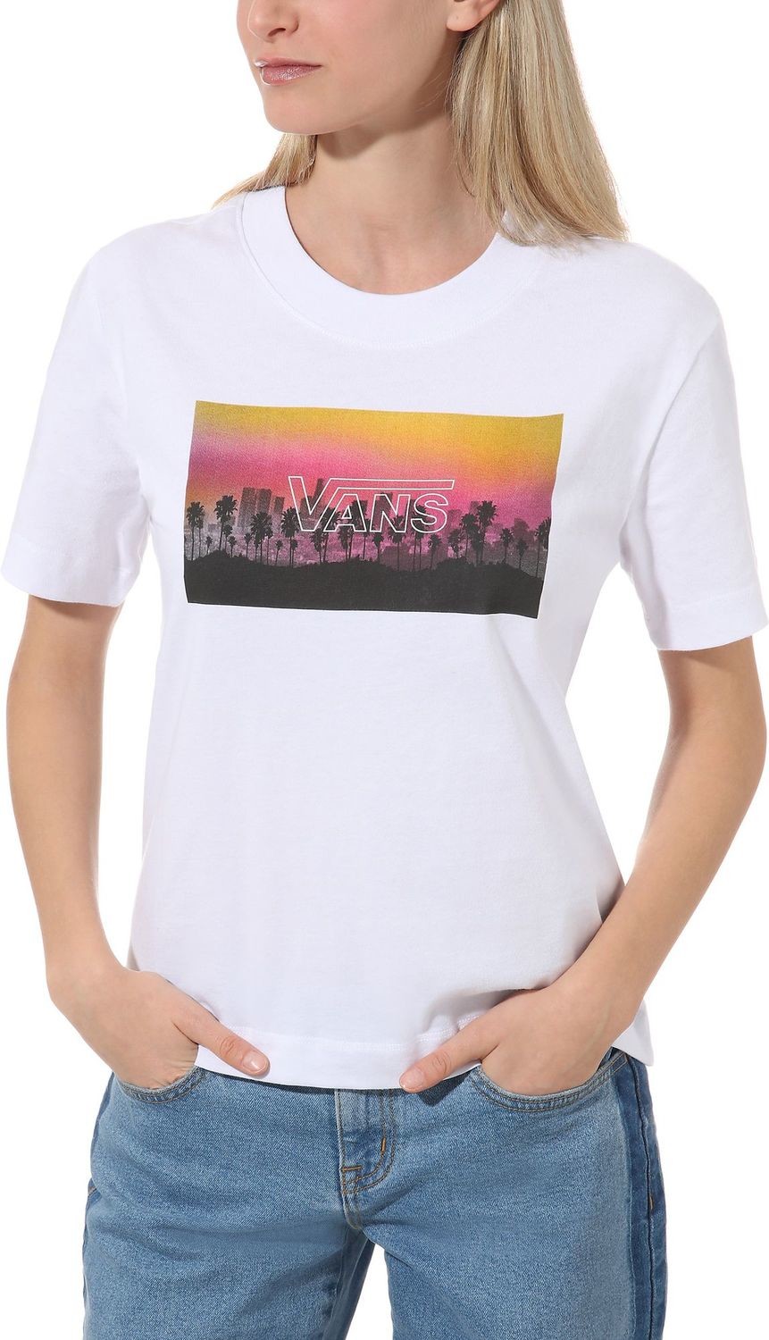 Vans t-shirt damski PHOTOBOMBER White