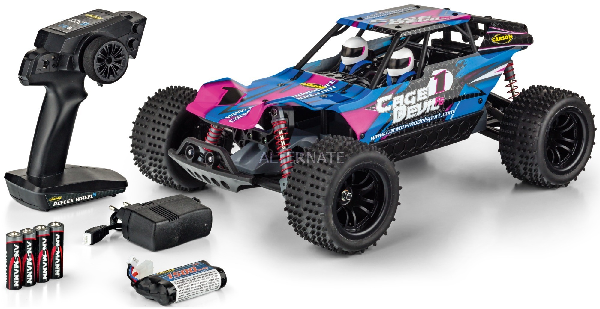 Carson Cage Devil FE Buggy Silnik elektryczny 1:10, RC