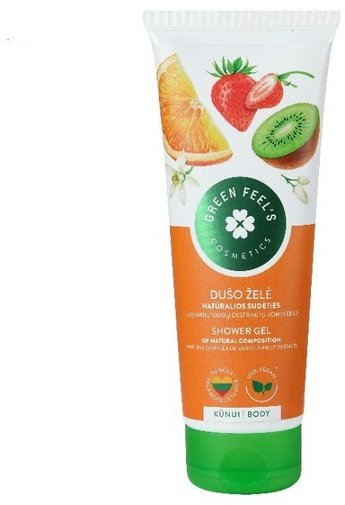 Green Feel'S Green FeelS Green FeelS Kremowy żel pod prysznic z ekstraktami owocowymi 250ml