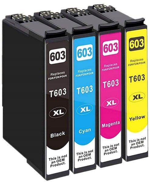 4x Epson 603XL Expression Home XP-3100 XP-3105