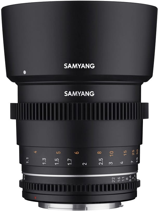 Samyang 85mm T1.5 AS IF UMC VDSLR II Canon M (F1313002101)