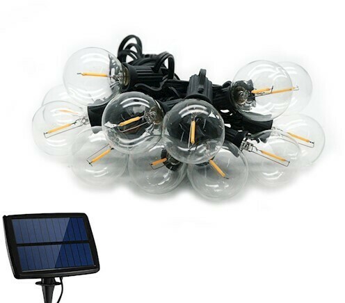 Forever Light Girlanda ogrodowa solarna 5,5m IP44 + 10 żarówek 0,5W RTV100004