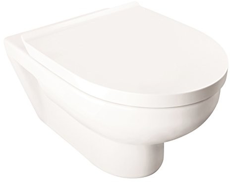 Duravit Basic ścian-WC-zestaw rimless, 1 sztuki, białe,,,,, 04791 3