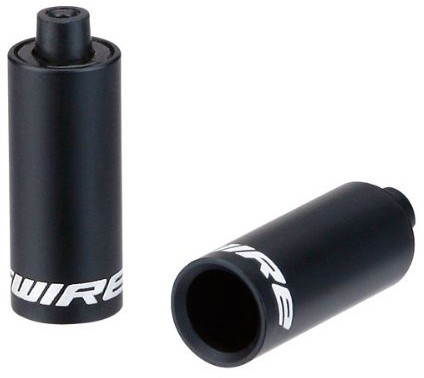 Jagwire Wzmacniacz końcówka hamulce z nasadką do gaszenia wykonana z aluminium, 30-częściowy, czarny BR2482J/BOT269-BJ
