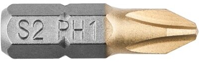 Graphite KOŃCÓWKI WKRĘTAKOWE PH1 X 25 MM, 2 SZT. (57H960)