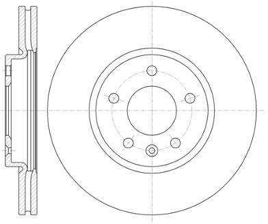 Roadhouse Tarcza hamulcowa 61314.10